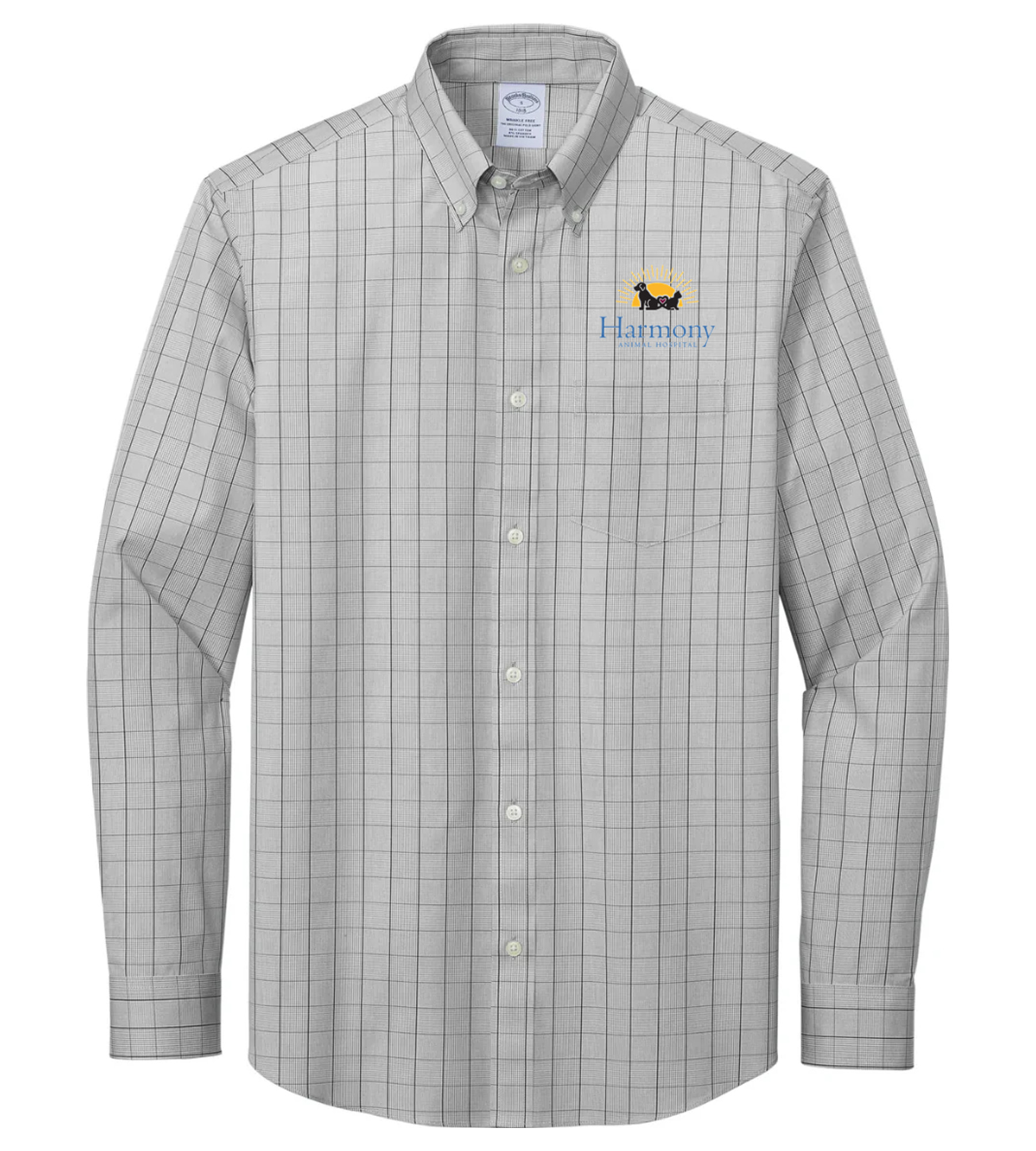 Brooks Brothers Wrinkle-Free Stretch Patterned Shirt