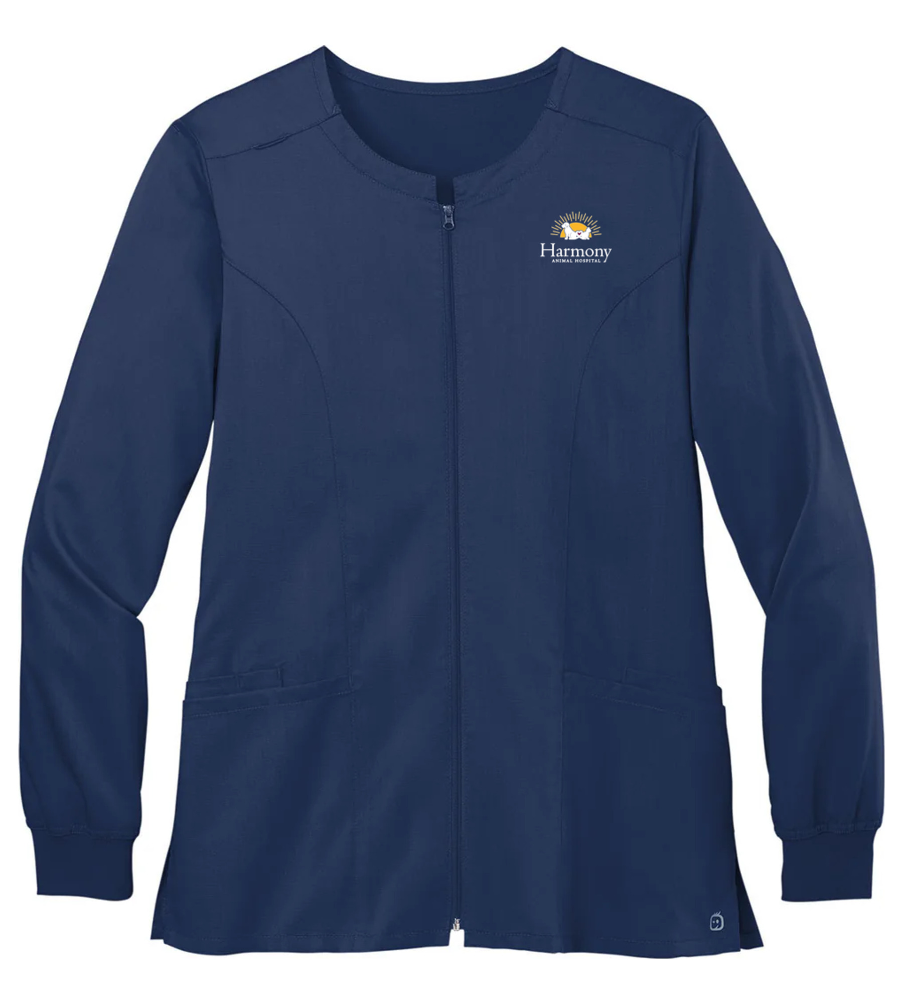 Wink Women’s Premiere Flex Full-Zip Scrub Jacket